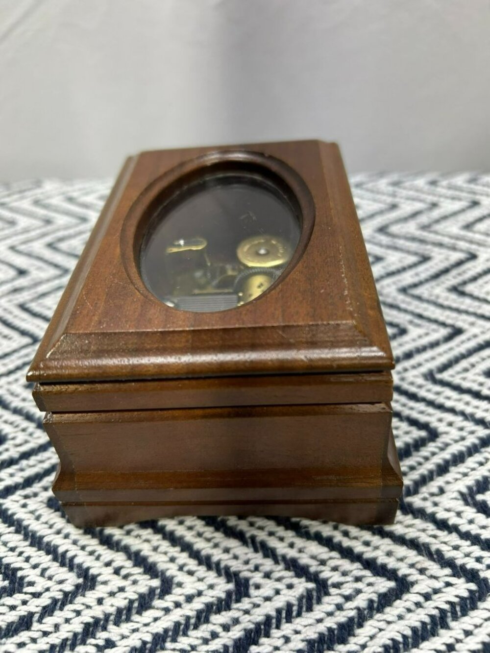 VTG Reuge 5in Wooden Music Box Swiss Musical Movement South Amana Iowa Tested - Picture 8 of 9